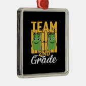 Lehrerteam 2. Klasse Ornament Aus Metall (Rechts)
