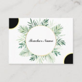 Lehrerteam Visitenkarte (Vorderseite)