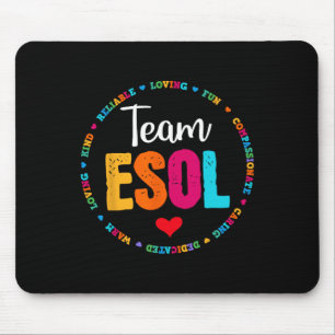 Lehrerteam Zurück zur Schule - Team Esol Mousepad