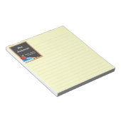 Lehrertools Blackboard & Apple Notepad Notizblock (angewinkelt)