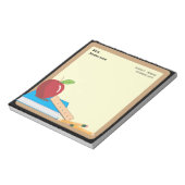 Lehrertools Blackboard & Apple Notepad Notizblock (Rotiert)