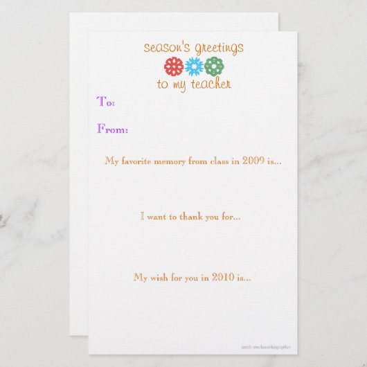 Lehrerurlaub Vielen Dank (Vorne/Hinten)