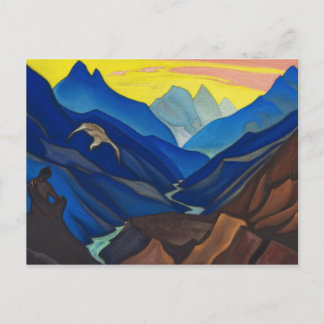 Lehrervermächtnis von Nicholas Roerich Postkarte