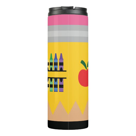 Lehrervibes Thermosbecher (Rückseite)