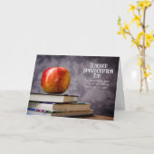 Lehrerwertungsbücher und Apple Karte (Gelbe Blume)