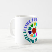 Lehrerwertungswoche Kaffeetasse (Vorderseite Links)