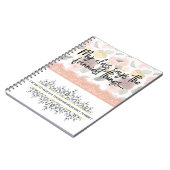 Lehrerzeitschrift zum Schreiben unvergesslicher Ku Notizblock (Linke Seite)