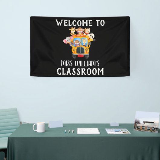 Lehrerzimmer Empfang Banner (Messeveranstaltung)