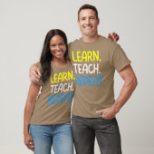 Lehrerzitat Learneach Repea Mädchen T-Shirt (Unisex)