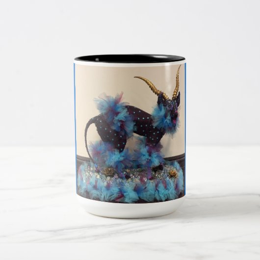 Lehrkörper-Senats-Tasse Zweifarbige Tasse (Mittel)