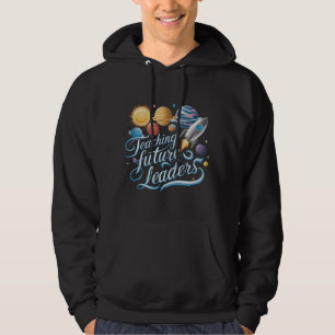 Lehrkraft für Weltraumplaneten für zukünftige Führ Hoodie