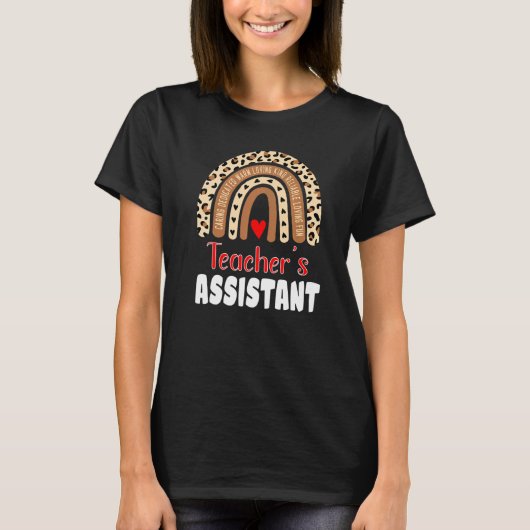 Lehrkraftassistent Paraprofessional Sped Autismus T-Shirt (Vorderseite)
