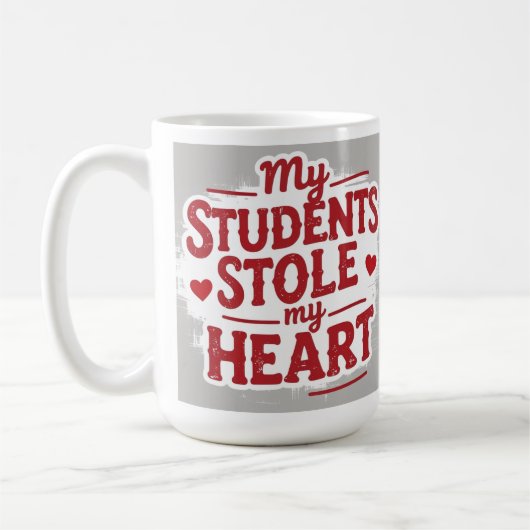 Lehrkräfte Liebe Kaffeetasse (Links)