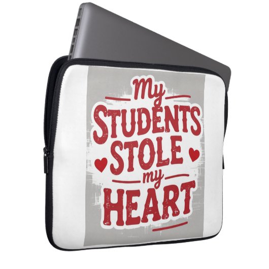Lehrkräfte Liebe Laptopschutzhülle (Vorne Rechts)