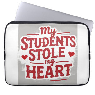 Lehrkräfte Liebe Laptopschutzhülle