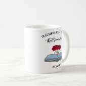 Lehrkräfte - Pflanze - Geschenk für Lehrer Kaffeetasse (VorderseiteRechts)