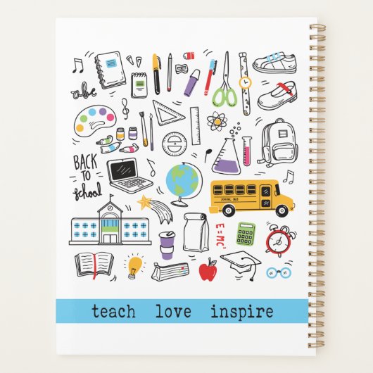 Lehrkräfte Planer (Rückseite)