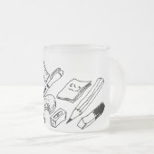 Lehrmaterial... Mattglastasse (VorderseiteRechts)