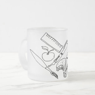 Lehrmaterial... Mattglastasse