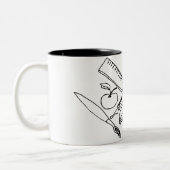 Lehrmaterial... Zweifarbige Tasse (Links)
