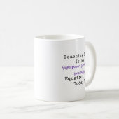 Lehrmathe-Held | Unmögliche Gleichung Kaffeetasse (VorderseiteRechts)