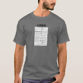 Lehrmathematik Algebra LOGS und logarithmische Req T-Shirt (Vorderseite)