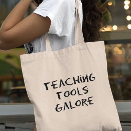 Lehrmittel Überfluss Lustiges Geschenk für Lehrer Tragetasche
