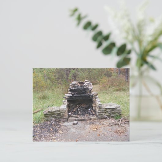 Lehrpfad Fallsylvania Camp Postkarte (Stehend Vorderseite)