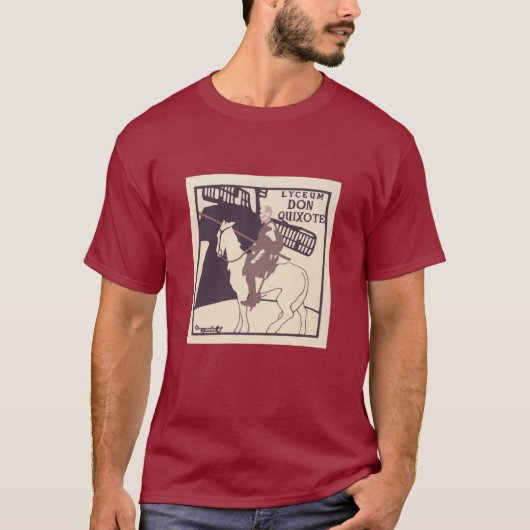 Lehrsaal Don Quichote T-Shirt (Vorderseite)