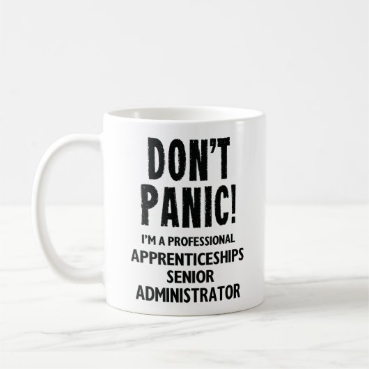 Lehrstellen Hauptadministrator Kaffeetasse (Links)
