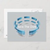 Lehrstühle in einer Postkarte für die Kreislaufbil (Vorne/Hinten)