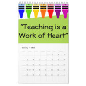 Lehrzeitplan Kalender (Jan 2026)