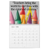 Lehrzeitplan Kalender (Mär 2026)