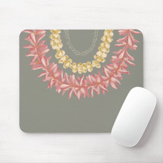 Lei Day by Wander with Aloha Mousepad (Mit Mouse)