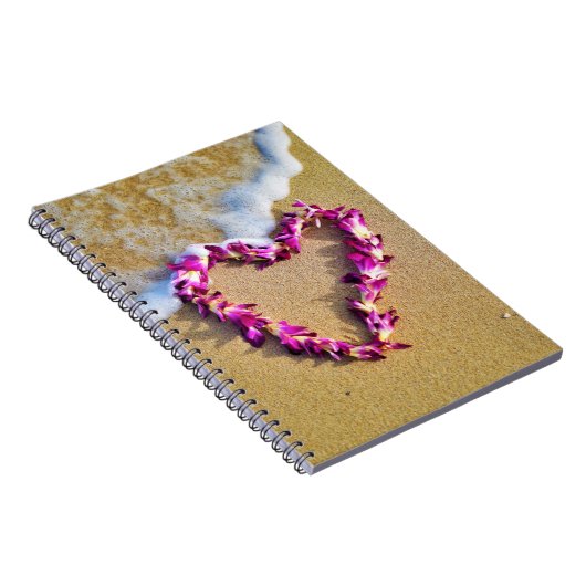 Lei Heart Notizblock (Rechte Seite)