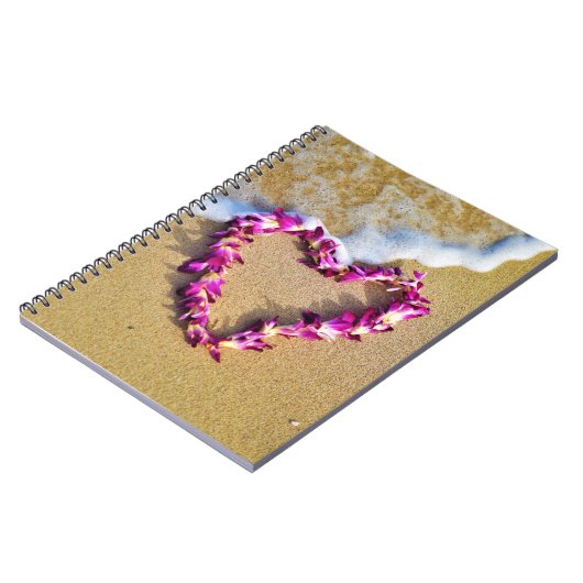 Lei Heart Notizblock (Linke Seite)