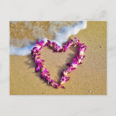 Lei Heart Postkarte (Vorderseite)