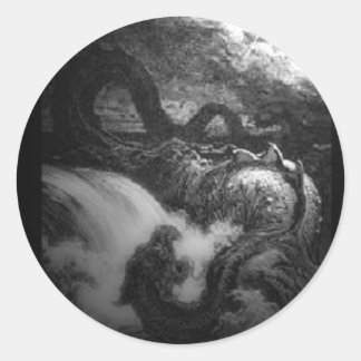 Lei Runder Aufkleber