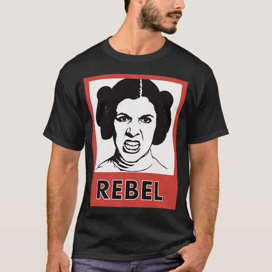 Leia Rebellin T-Shirt (Vorderseite)