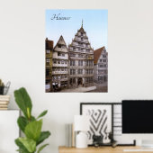 Leibniz House in Hannover Poster (Heimbüro)