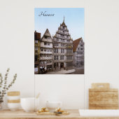 Leibniz House in Hannover Poster (Küche)