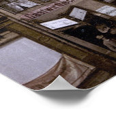 Leibniz House in Hannover Poster (Ecke)