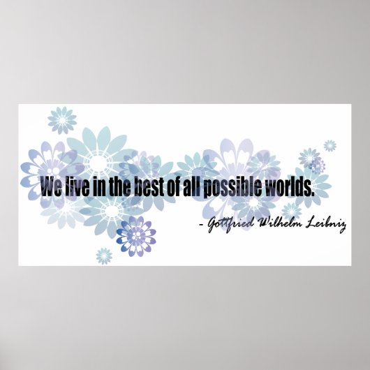 Leibniz Poster (Vorne)