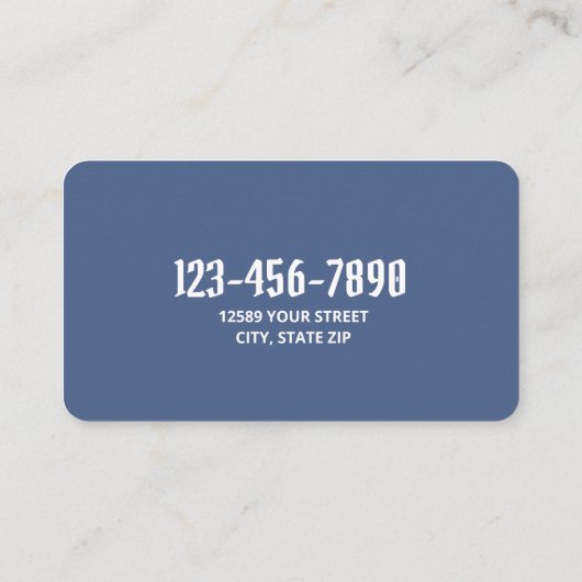 Leibwächter Visitenkarte (Rückseite)