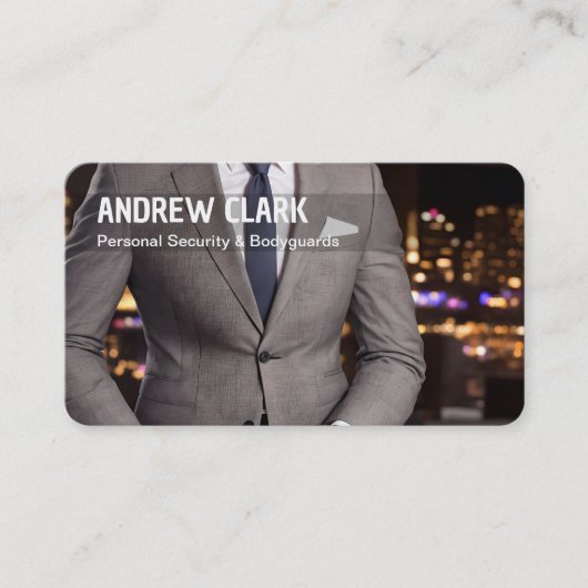 Leibwächter Visitenkarte (Vorderseite)