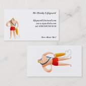 Leibwächter Visitenkarte (Vorne/Hinten)