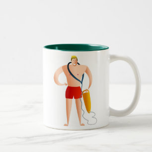 Leibwächter Zweifarbige Tasse