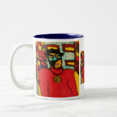 Leibwächter Zweifarbige Tasse (Links)