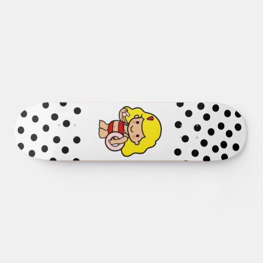 Leibwächtermädchen Skateboard (Horizontal)
