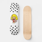 Leibwächtermädchen Skateboard (Vorderseite)
